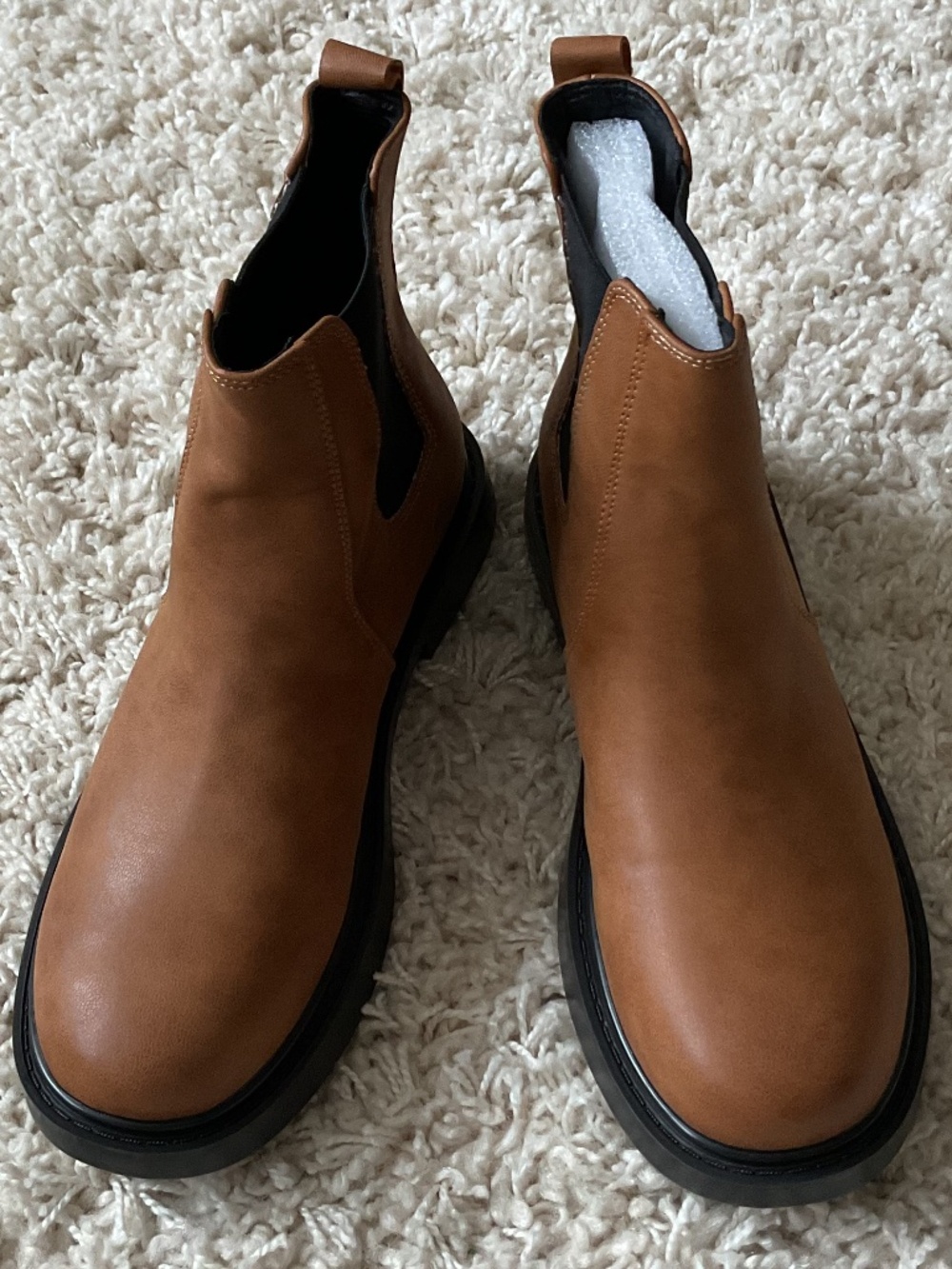 💐NEW IN BOX💐 PPXID Women's Chelsea Boots Pull On Ankle Boots - size 6.5 - Picture 3 of 7